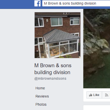 Trader M Brown & sons building division